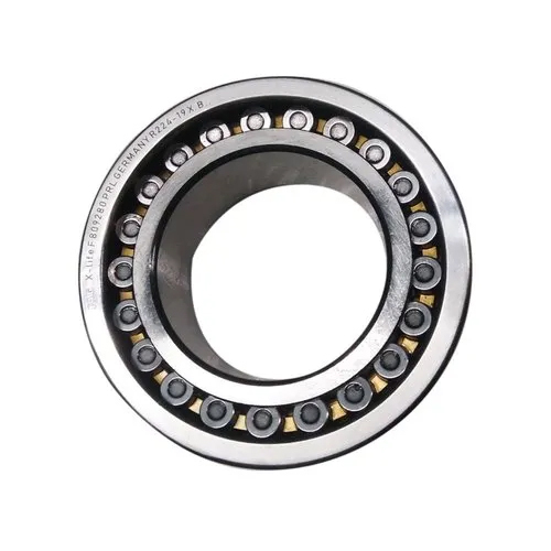 Steel Spherical Roller Bearing - High-Grade Steel, Various Sizes Available, Silver Color | Durable Design for Heavy Loads, Vibration & Shock Resistance