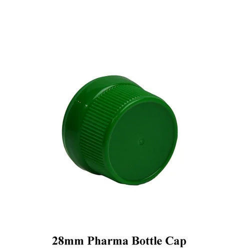 Green 28mm Pharma Bottle Cap