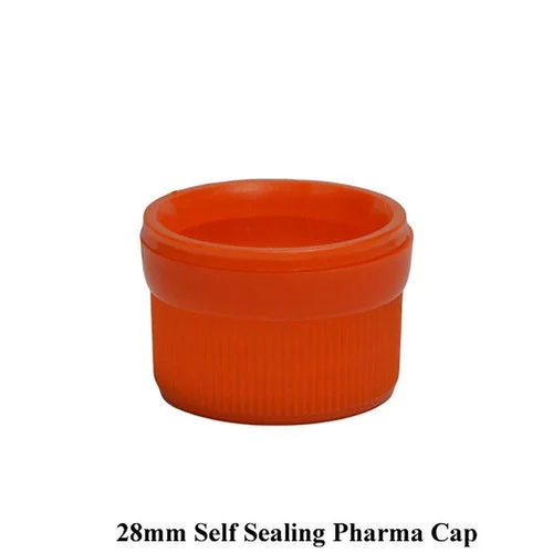 28mm Self Sealing Pharma Cap
