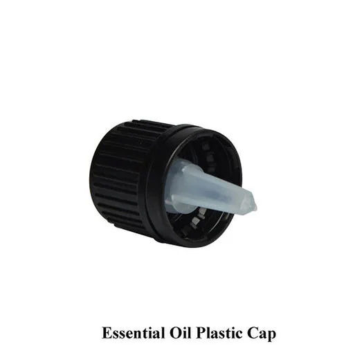 Black Perfume Oil Seal Cap