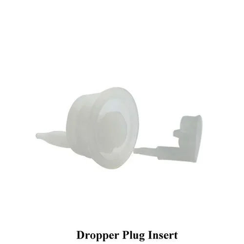 White Dropper Plug Insert