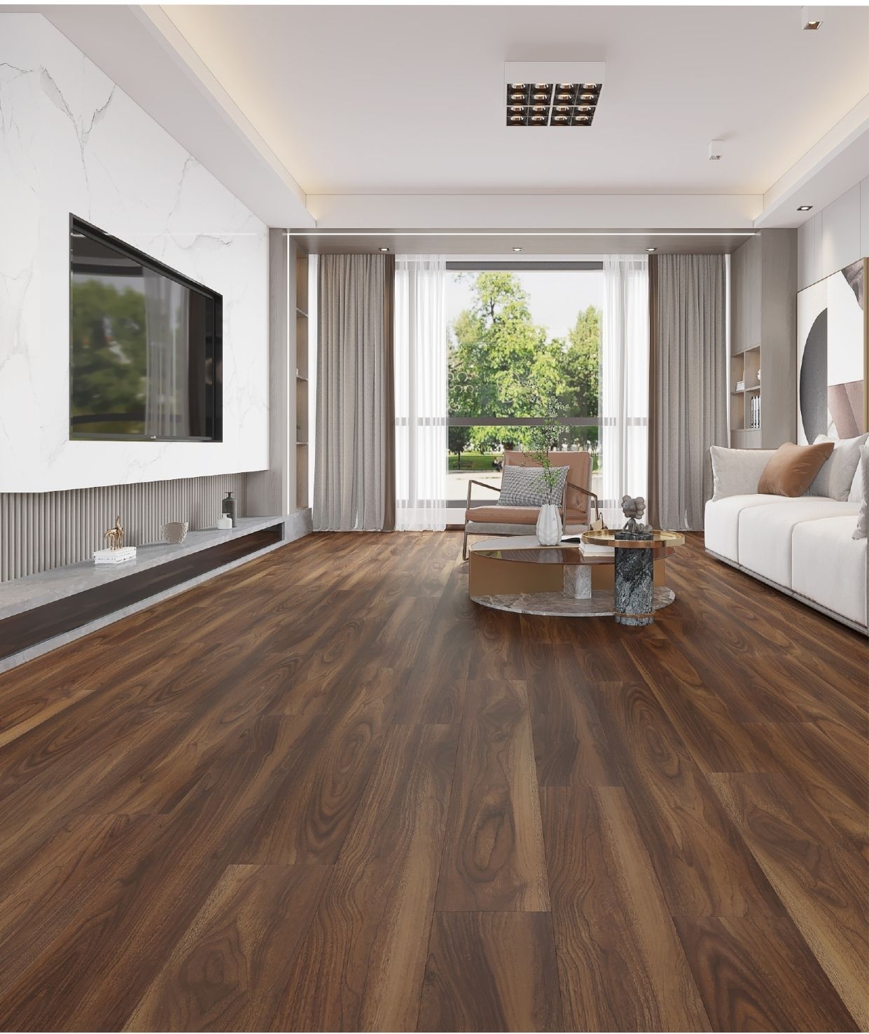 LAMINATED WOODEN FLOORING