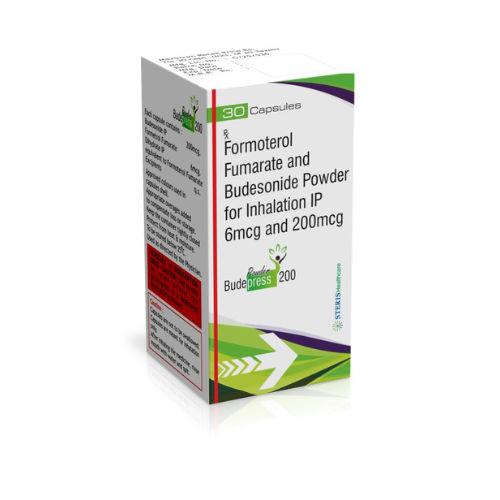 Budesonoid (200mcg)  Formoterol (0.6mcg)