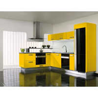 Multicolor German Modular Kitchen