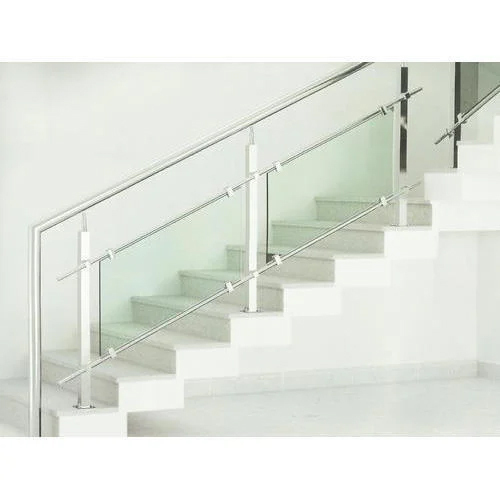Stainless Steel Glass Stair