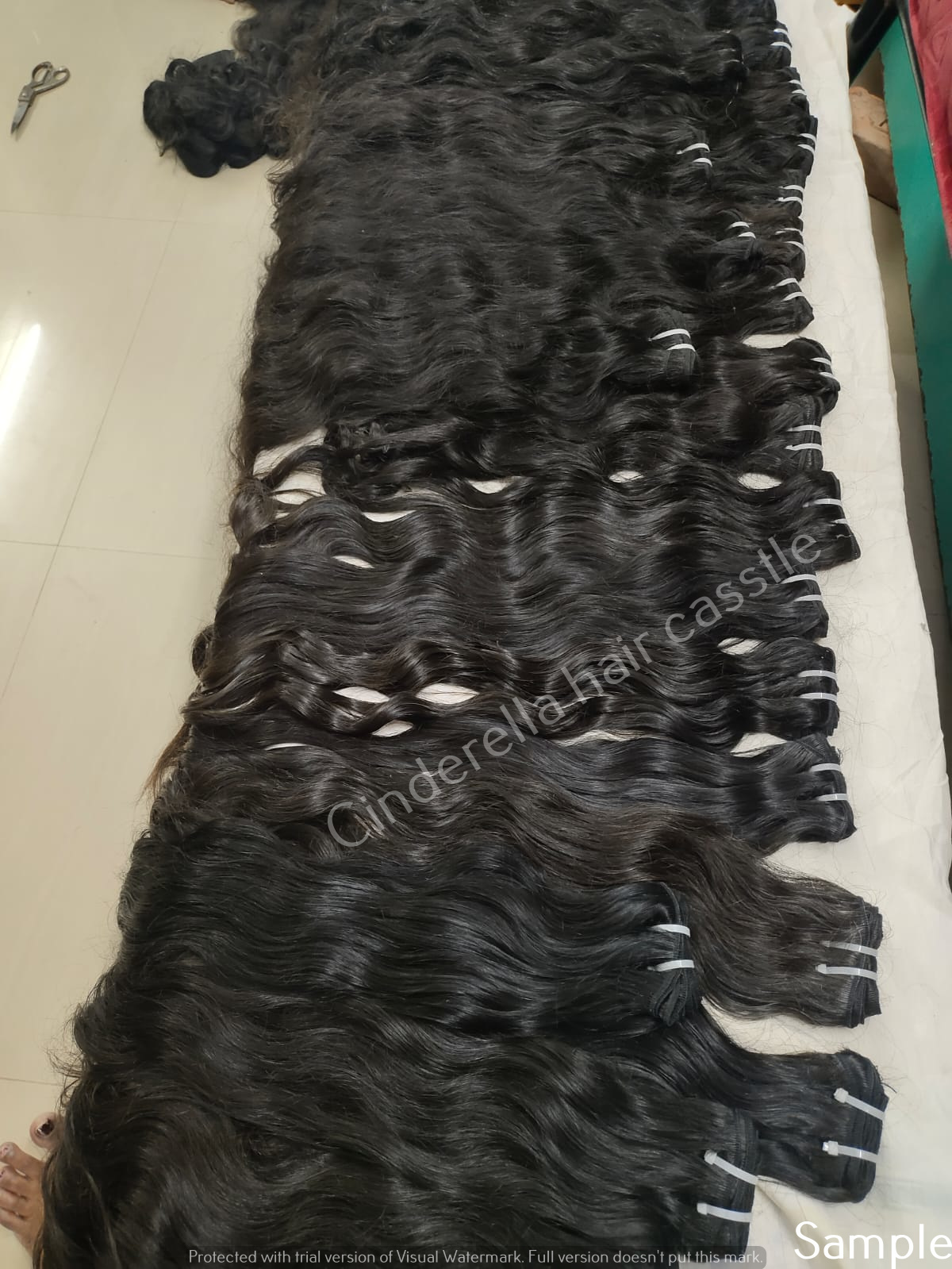 HOT SALE INDIAN VIRGIN BODY WAVY HAIR EXTENSIONS