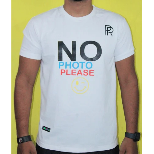 Different Available Printed White Men T Shirts