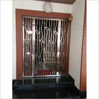 Stainless Steel Safety Door Grill Size: Customized