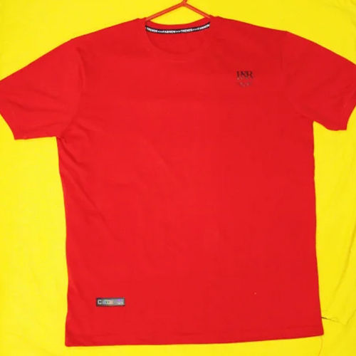 Red Color Men T Shirts