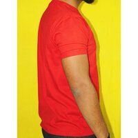 Red Color Men T Shirts