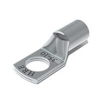 Crimping Type Tubular Cable Terminal Ends - Aluminum Material, Silver Plated Finish | Reliable For Automotive, Industrial, And Appliance Applications