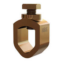 C Type Copper Alloy Clamps - Copper Alloy, Various Sizes Available, Brown Color | Secure Locking Mechanism, Corrosion Resistant, Warranty Included