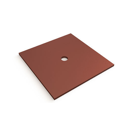 Solid Copper Earth Plate