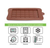 Silicon Bar chocolate Baking Mould of 24-Cavity (1076)