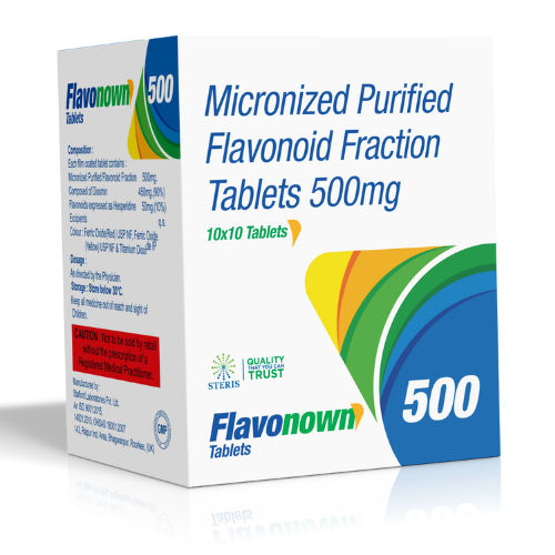 Tablets Micronized Purified Flavonoid Fraction 500 Mg