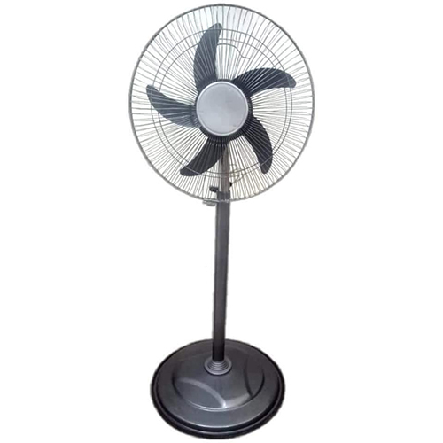 Bullet Farata Fan - Aluminium Blade, Floor Model | Black Color, Metal Construction, Electrical Power Source, 220-440 Volt