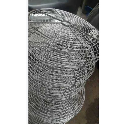 SS Farrata Fan Jali - Stainless Steel, Circular Shape, Silver Color | Easy to Install, Safety Fan Cover for Ceiling/Table Fans