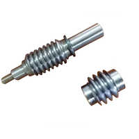 Gear Worm Shaft - High Grade Rigid, Available In Various Sizes & Thicknesses (mm) | Ideal For Industrial Applications, Precise Motion Control, High Torque Transmission