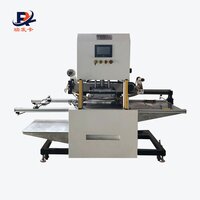 Automatic holographic sticker hot stamping machine for business cards/lottery ticket