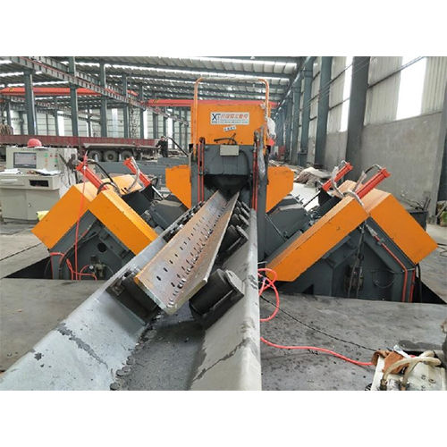 Automatic Cnc High Speed Angle Steel Drilling And Marking Line