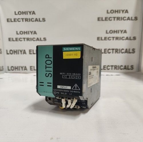 SIEMENS DIN RAIL POWER SUPPLY