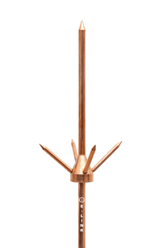 copper coated lightning Arrester