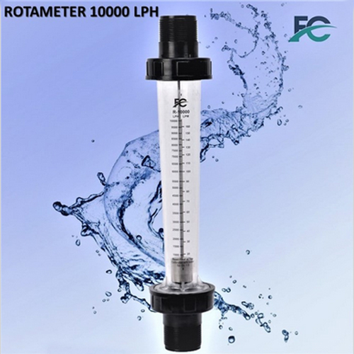 Plastic 10000 Lph Rota Meter