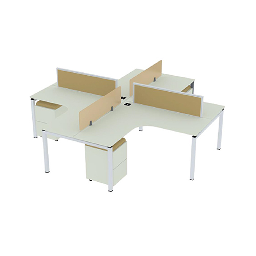 L Shape Modular Desking System