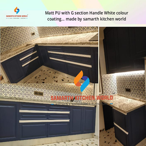 Matt Pu With G Section Handle White Colour Coating