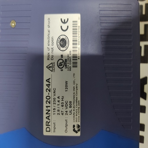 CHINFA ELECTRONICS DRAN120-24A DIN RAIL POWER SUPPLY