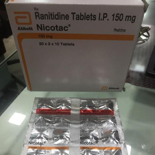 Nicotac 150mg RanitidineTablet