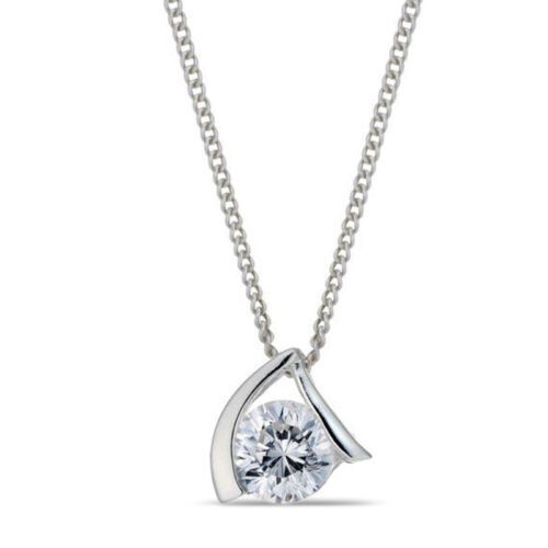 Sterling Silver Facited Pendent