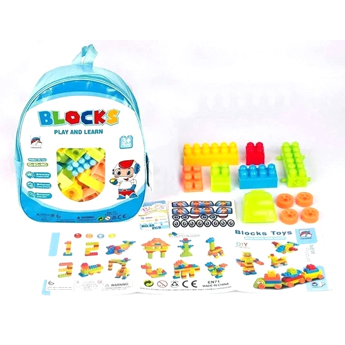 Plastic Educational Block Game