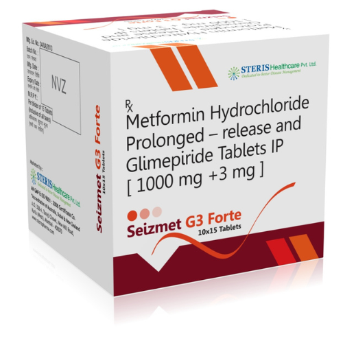 Glimepiride 3mg Metformin 1000mg