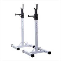 Squat Stand - Ms Material, Customised Size Options | Adjustable, Commercial Grade, Ideal For Safe Weight Training