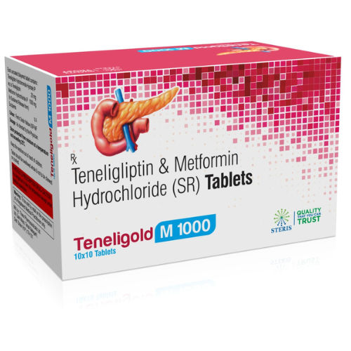 Tablets Metformin Sr (500Mg) Teneligliptin (20Mg)