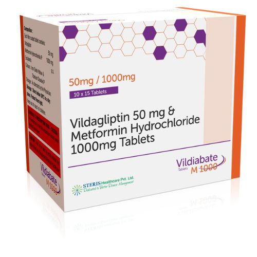 Tablets Metformin (1000mg)sr Vildagliptin (50mg)