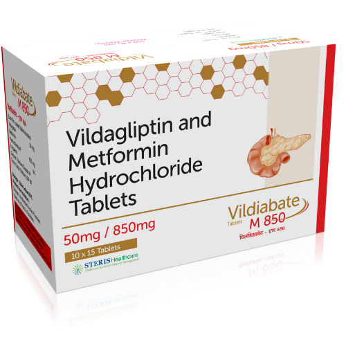 Tablets Metformin (850Mg)Sr Vildagliptin (50Mg) at Best Price in Jaipur ...