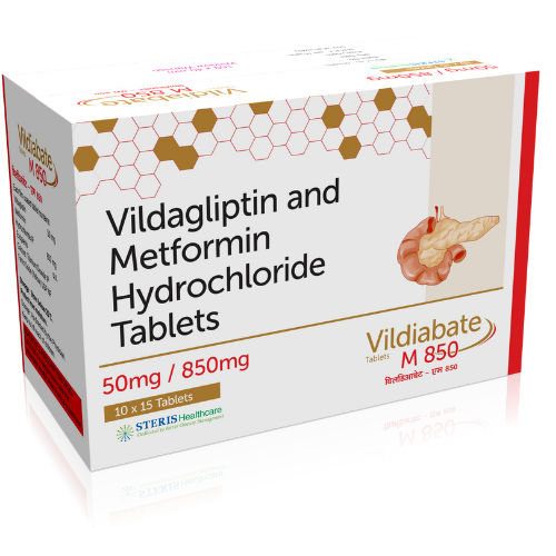 Tablets Metformin (850Mg)Sr  Vildagliptin (50Mg)