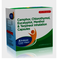 Camphor Chlorothymol Eucalyptol  Menthol  Terpineol Inhalation Capsules - Drug Type: Generic Drugs