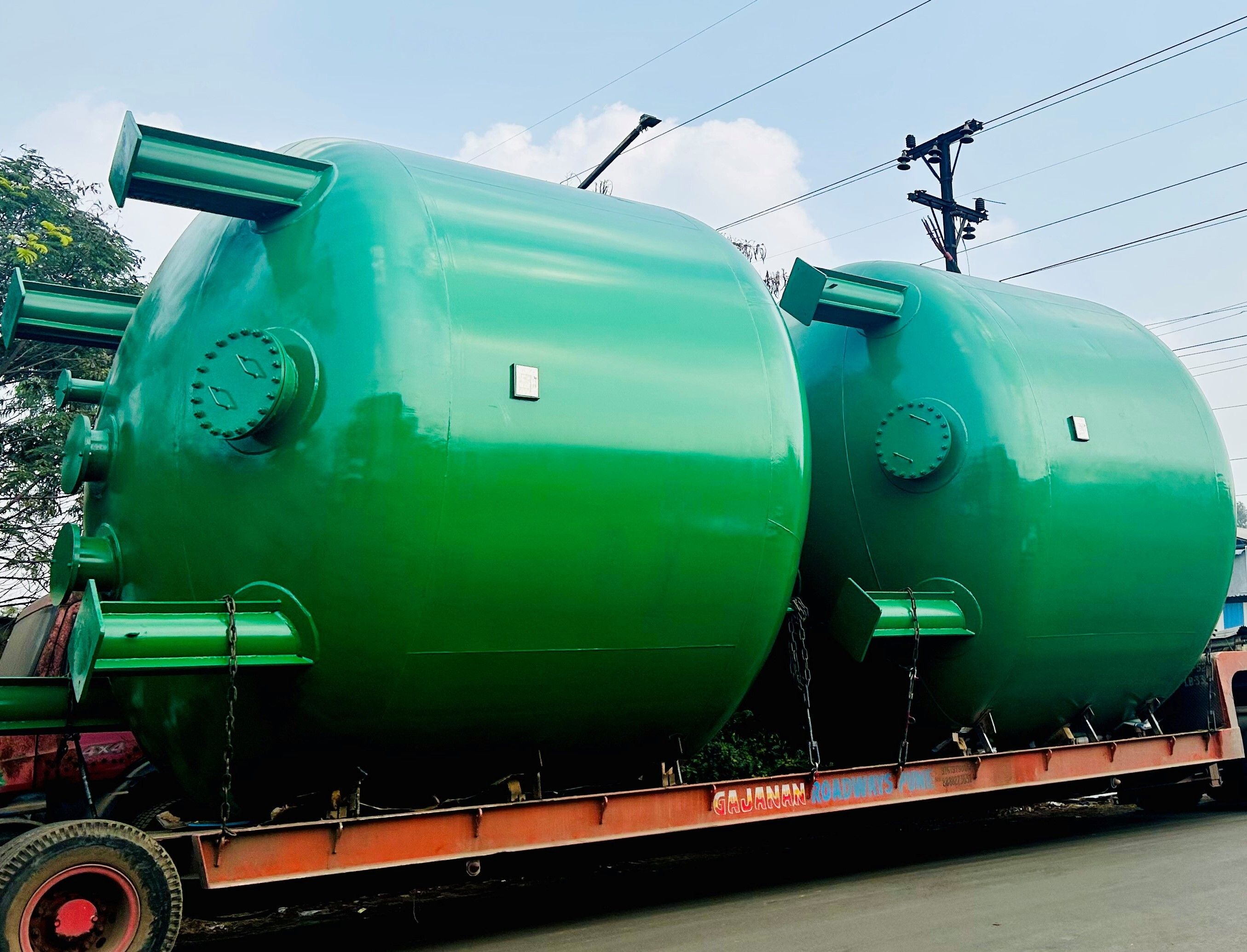 Propylene Mobile Gas Storage Tank