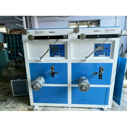 Blue & White Fully Automatic Pp Strap Making Machine