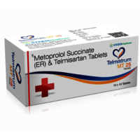 Telmisartan (40mg), Metoprolol (25mg) - Drug Type: General Medicines