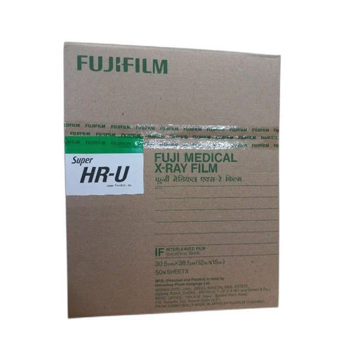 Fuji 12X15 Inch Super HR-U Green X Ray Film