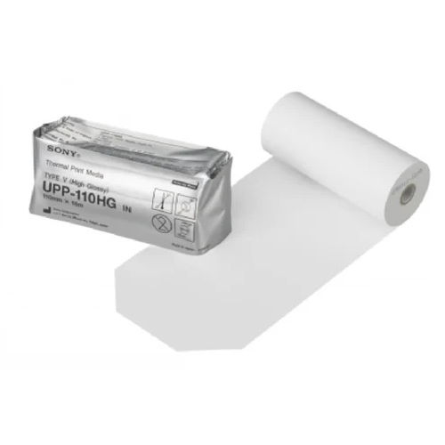 White Sonyupp-110hg 110mmx18 M Thermal Print Media