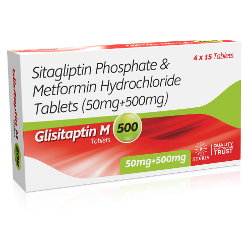 Tablets Sitagliptin Phosphate (50Mg)   Metformin Hci (500Mg)