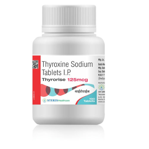 Tablets Thyroxine Sodium (125mcg) At Best Price In Jaipur | Steris ...