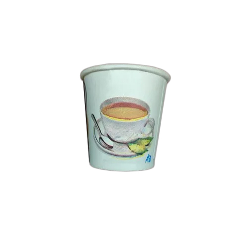 Printed Paper Coffee Cup - 150ML Size, Multicolor Design, High Quality for Events, Shops, Parties