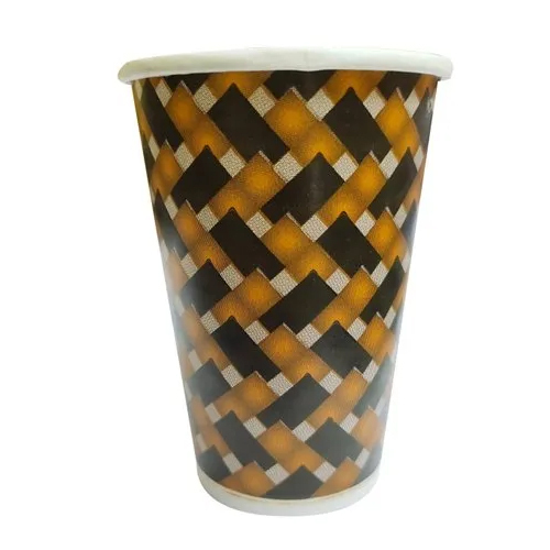 Multicolor 210Ml Printed Paper Glass