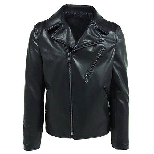 Spring Black Leather Jacket